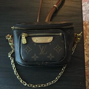 Designer Purse faux LV